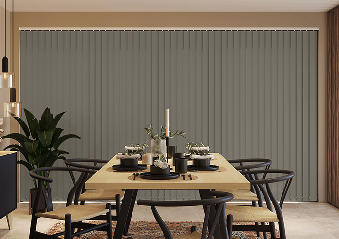 Trinity (Blackout), Mayan Brown - Vertical Blind - Image 6